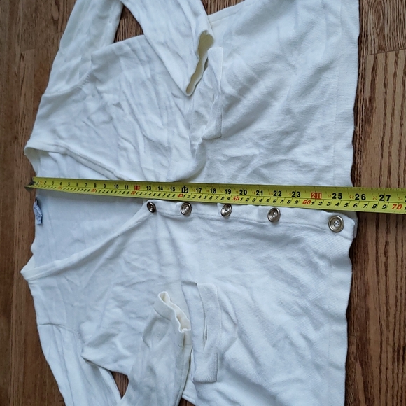 (S) Joan Rivers Rayon Blend Comfortable Soft V Neck Cardigan Cottagecore - Picture 5 of 9